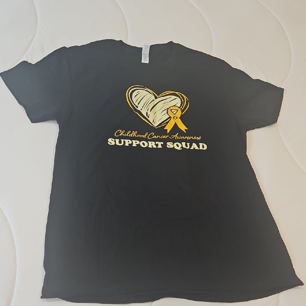 Jerzees Black Support Squad Tee